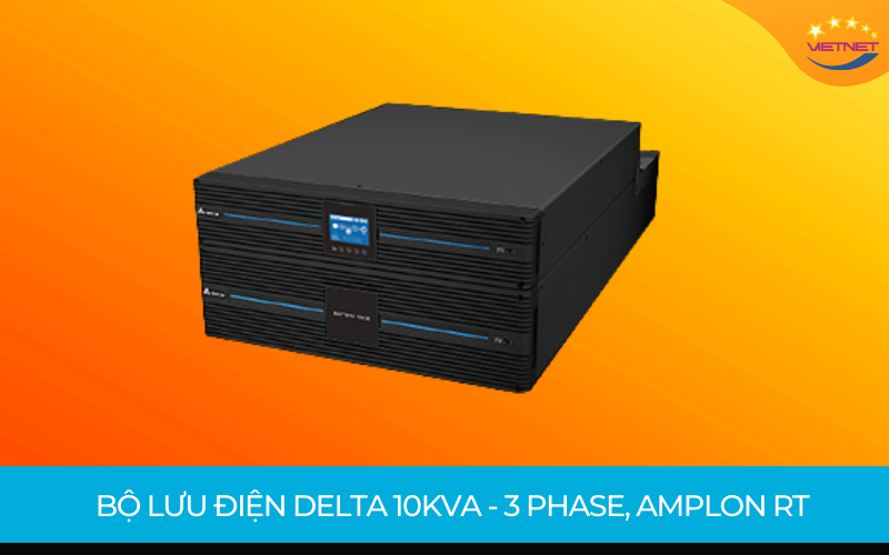 Bộ lưu điện Delta 10kVA - 3 phase, Amplon RT